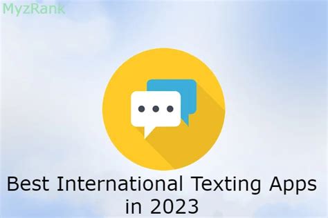 best app for texting internationally.